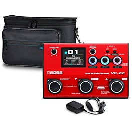 BOSS VE-22 Vocal Performer With Carry Bag and Power Supply