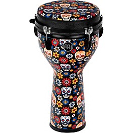 MEINL Jumbo Djembe with Matching Head 10 in. Simbra MEINL Jumbo Djembe with Matching Head 10 in. Day of the Dead