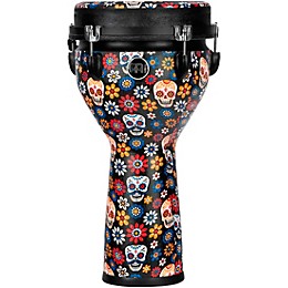 MEINL Jumbo Djembe with Matching Head 10 in. Day of the Dead