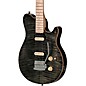 Sterling by Music Man Axis AX3 Flame Maple Top Electric Guitar Trans Black