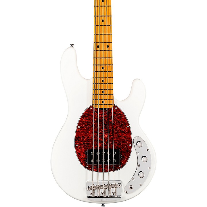 Sterling by Music Man StingRay Classic 5 RAY25CA Bass Olympic White |  Guitar Center