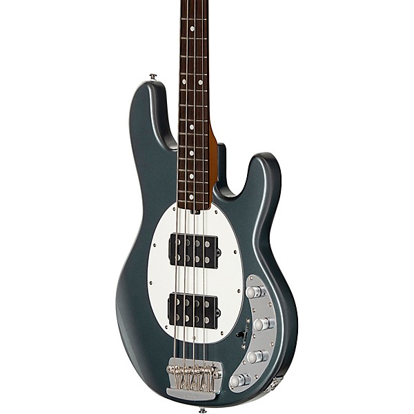 Sterling by Music Man StingRay RAY34 HH Bass Charcoal Frost