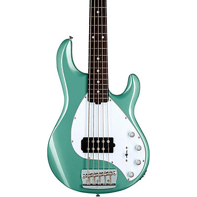 Sterling By Music Man Stingray 5 Ray35 Bass Dorado Green for sale