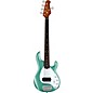 Open Box Sterling by Music Man StingRay 5 RAY35 Bass Level 1 Dorado Green