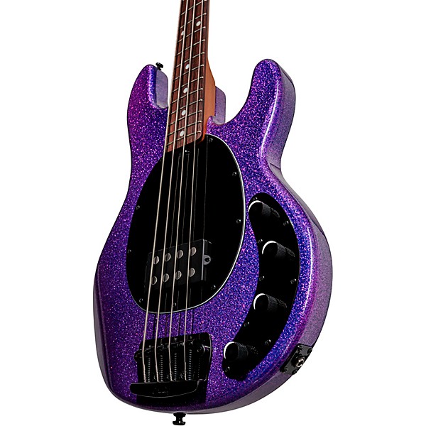 Sterling by Music Man StingRay RAY34 Sparkle Bass Purple Sparkle