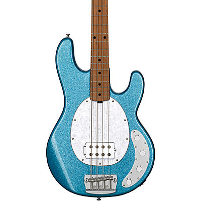Sterling By Music Man Stingray Ray34 Sparkle Bass Blue Sparkle for sale
