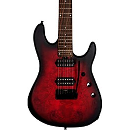 Sterling by Music Man Jason Richar... Sterling by Music Man Jason Richardson Cutlass Electric Guitar Dark Scarlet Burst Satin