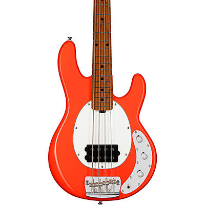 Sterling By Music Man Stingray Short-Scale Bass Guitar Fiesta Red for sale