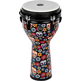 MEINL Jumbo Djembe 10 in. Barnwood MEINL Jumbo Djembe 10 in. Day of the Dead