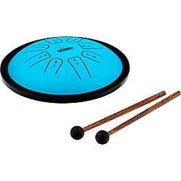 Nino Small Steel Tongue Drum, C Major Blue