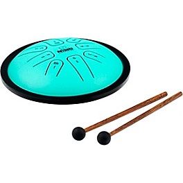 Nino Small Steel Tongue Drum, G Minor Mint Green