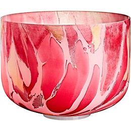 MEINL Sonic Energy 10in. Marble Crystal Singing Bowl, C4, 432 Hz, Root Chakra Red