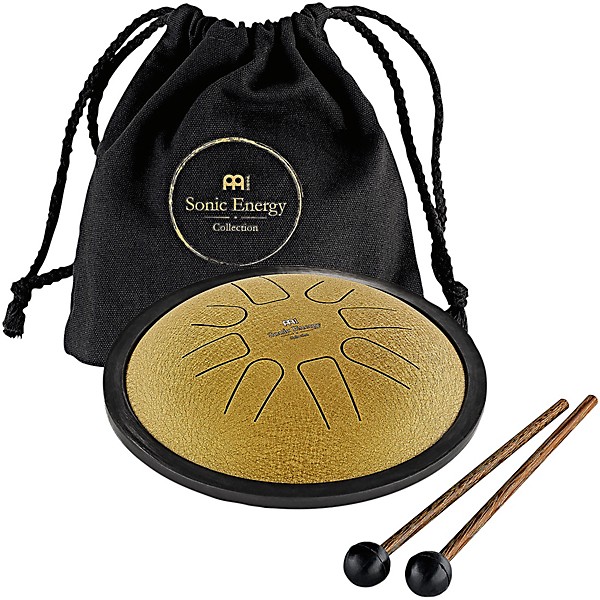 MEINL Sonic Energy C Minor Small Steel Tongue Drum Gold