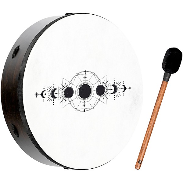 MEINL Sonic Energy Ritual Drum with True Feel Synthetic Head Moon Phases 14 in.