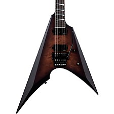 Platinum ESP E-II Arrow Electric Guitar Nebula Black Burst