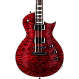 ESP LTD EC-1000QM Electric Guitar See Thru Black Cherry