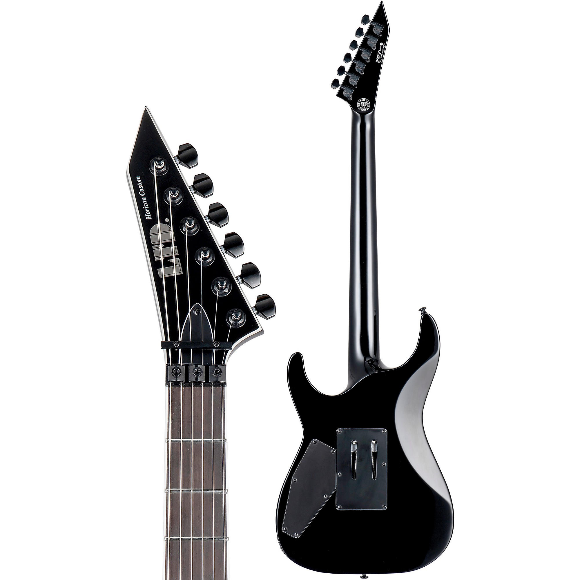 ESP LTD Horizon 87 Electric Guitar Black | Guitar Center