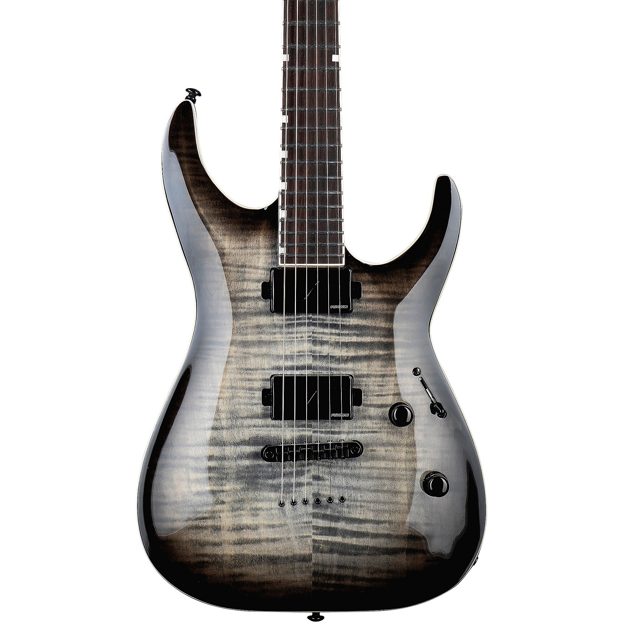 ESP LTD MH-1000 FM Electric Guitar Charcoal Burst | Guitar Center