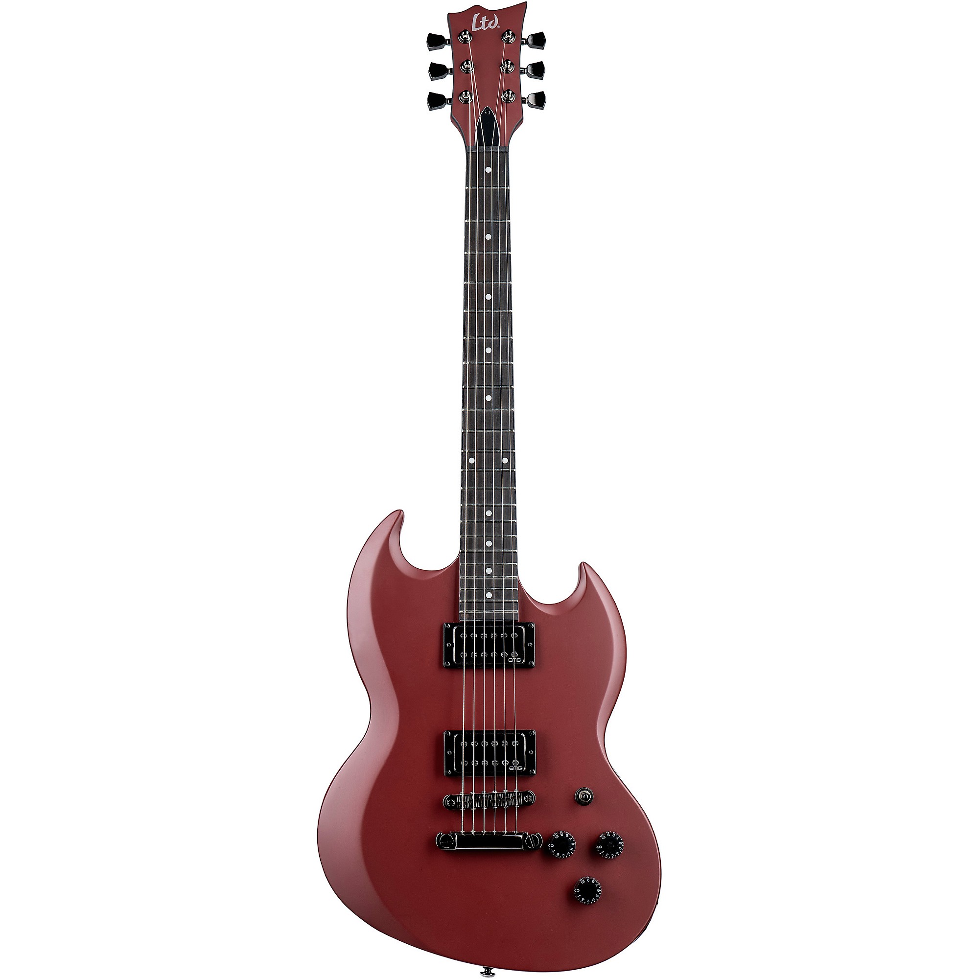 ESP LTD Lars Frederiksen Volsung Electric Guitar Oxblood