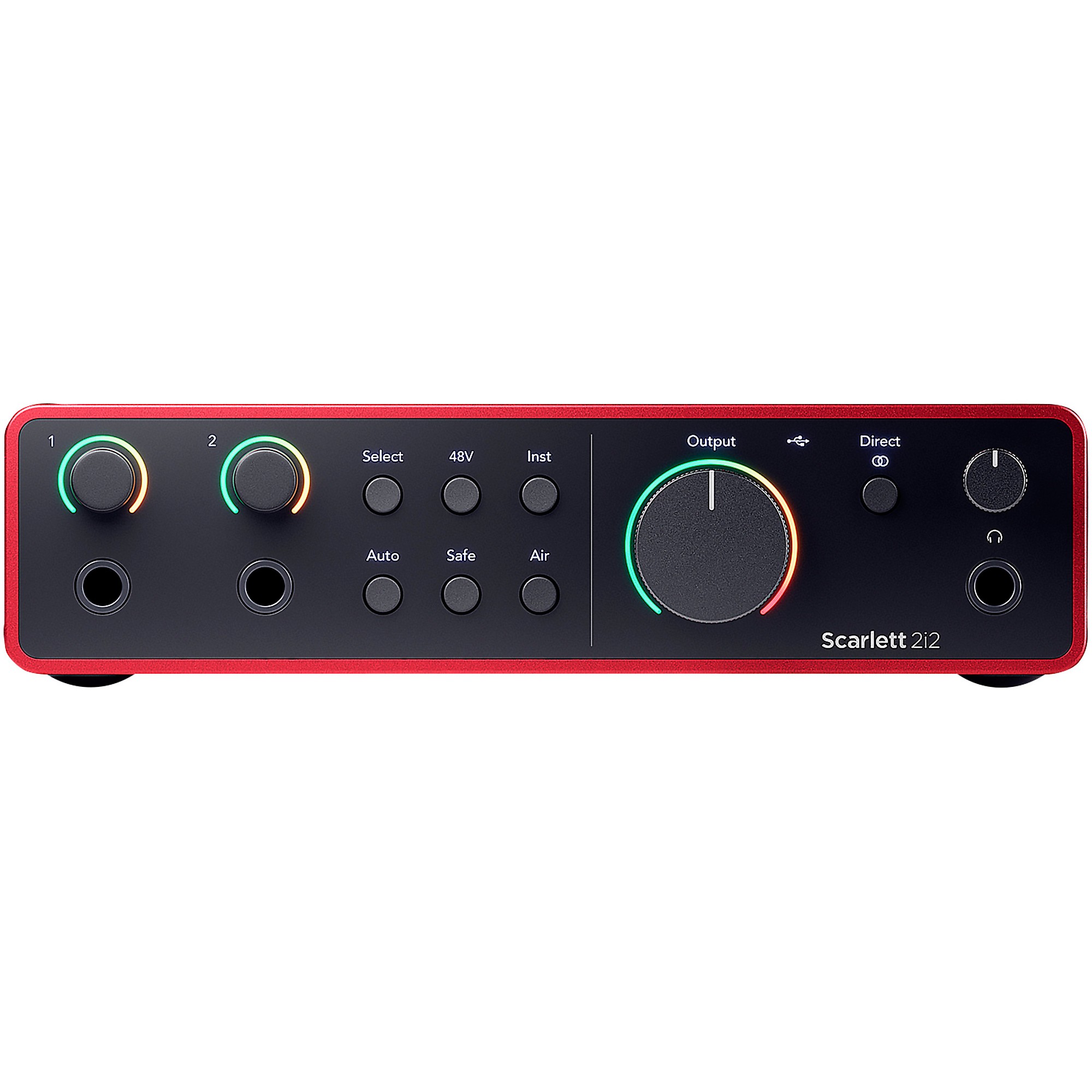 Focusrite Scarlett 2i2 4th Gen USB Audio Interface and Yamaha HS5 Powered  Studio Monitor Bundle