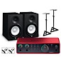 Focusrite Scarlett 2i2 Gen 4 with Yamaha HS Studio Monitor Pair Bundle (Stands & Cables Included) HS7 thumbnail