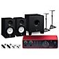 Focusrite Scarlett 2i2 Gen 4 with Yamaha HS Studio Monitor Pair & HS8S Subwoofer Bundle (Stands & Cables Included) HS5 thumbnail