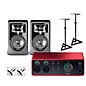 Focusrite Scarlett 4i4 Gen 4 With JBL 3 Series Studio Monitor Pair Bundle (Stands & Cables Included) 305MKII thumbnail