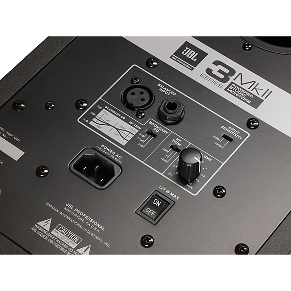 Focusrite Scarlett 4i4 Gen 4 with JBL 3 Series Studio Monitor Pair & LSR Subwoofer Bundle (Stands & Cables Included) 306MKII