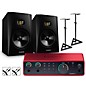 Focusrite Scarlett 2i2 Gen 4 with Adam Audio T-Series Studio Monitors (Stands & Cables Included) T8V thumbnail