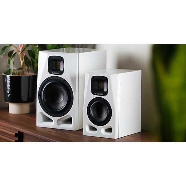 ADAM Audio A7V 7" 2-Way Powered Studio Monitor (Each), Limited-Edition Arctic White