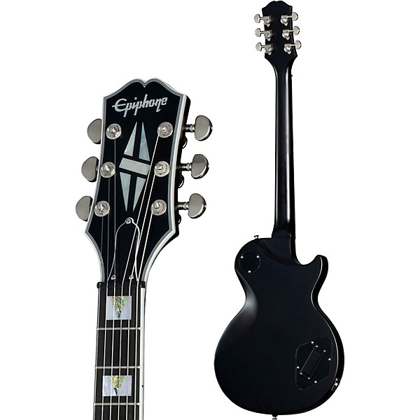 Epiphone Les Paul Prophecy Left-Handed Electric Guitar Aged Jet Black Metallic