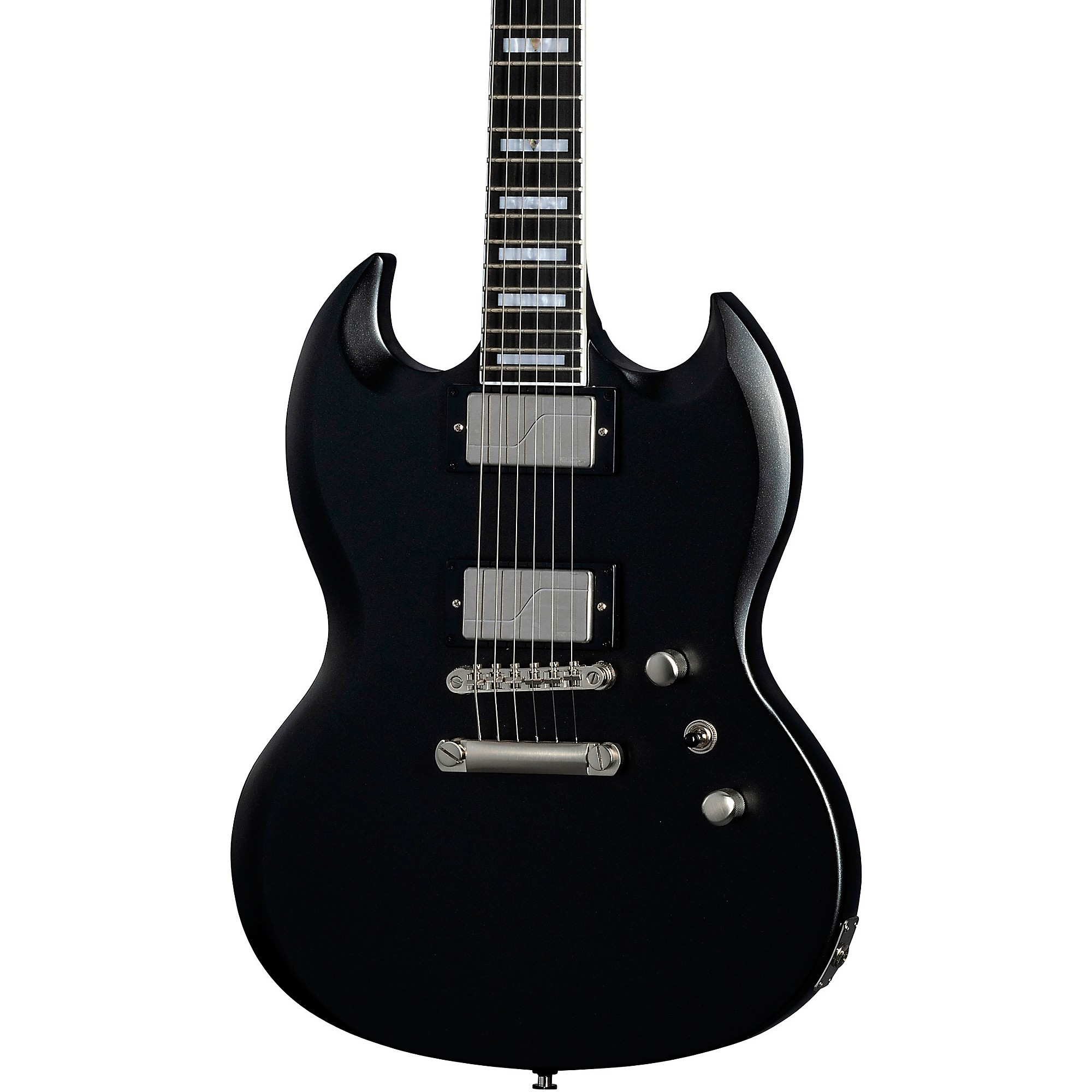 激安通販 Guitar Electric Prophecy SG Epiphone Aged Metallic Black Jet ギター