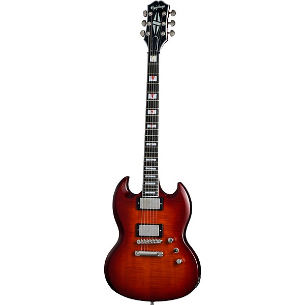 Epiphone SG Prophecy Electric Guitar Aged Bengal Tiger Burst