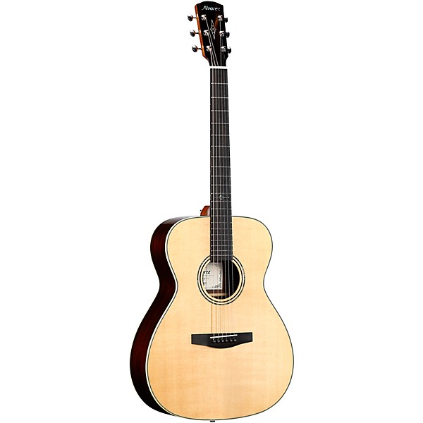 Open Box Alvarez LF70e Laureate Series Folk-OM Acoustic-Electric Guitar Level 2 Natural 197881146344