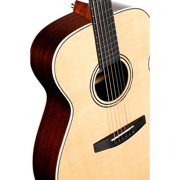 Alvarez LF70e Laureate Series Folk-OM Acoustic-Electric Guitar Natural