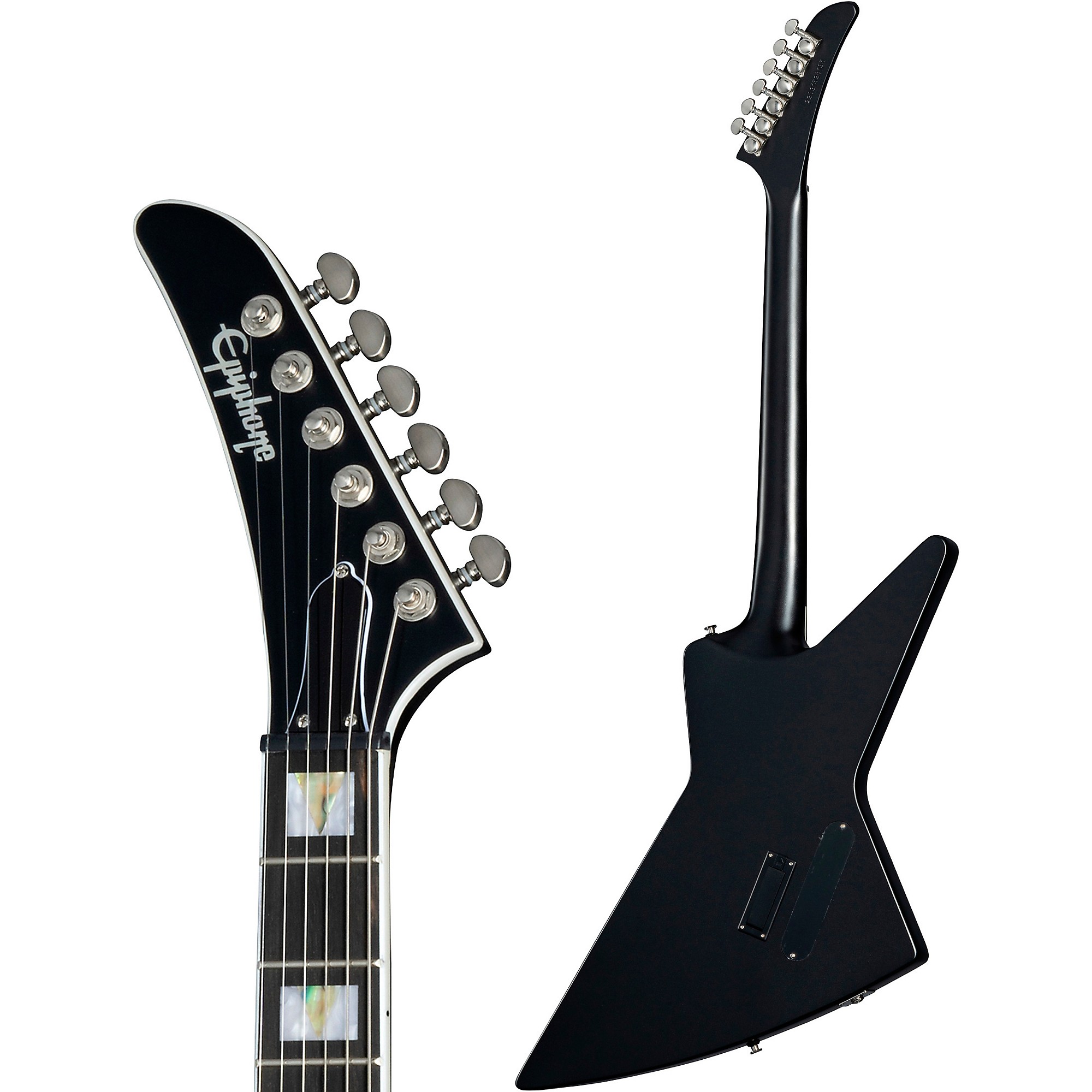 【PLEK調整済】EPIPHONE エピフォン Extura Prophecy Epiphone Extura Prophecy - Aged Jet Black Metallic | Cream