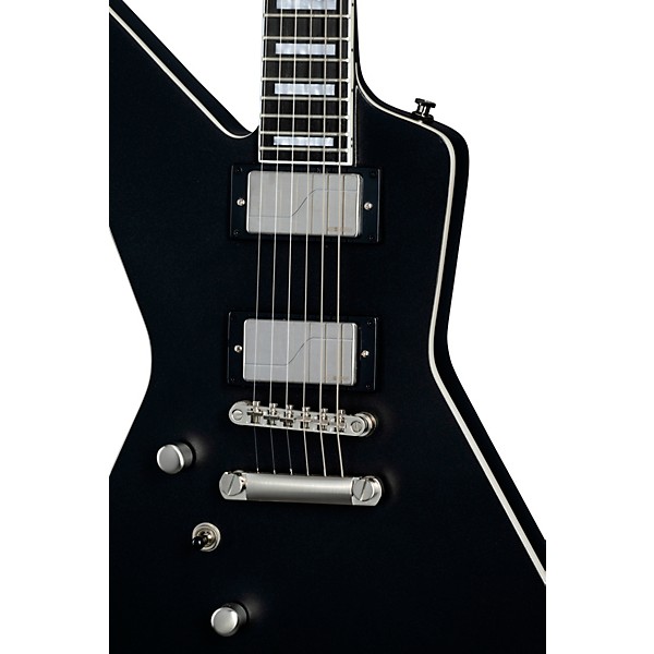 Epiphone Extura Prophecy Left-Handed Electric Guitar Aged Jet Black Metallic