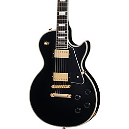 Epiphone Inspired by Gibson Custom Les Paul Custo... Epiphone Inspired by Gibson Custom Les Paul Custom Electric Guitar Ebony