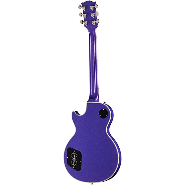 Epiphone Inspired by Gibson Custom Les Paul Custom Electric Guitar - Amethyst Sparkle
