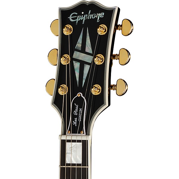 Epiphone Inspired by Gibson Custom Les Paul Custom Electric Guitar - Sedona Burst