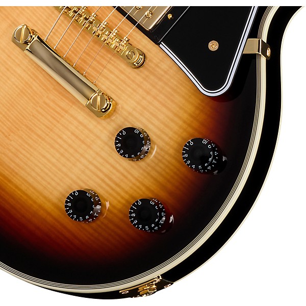 Epiphone Inspired by Gibson Custom Les Paul Custom Electric Guitar - Sedona Burst