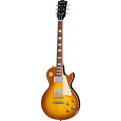 Epiphone Inspired By Gibson Custom 1959 Les Paul Standard Electric Guitar Iced Tea Burst for sale