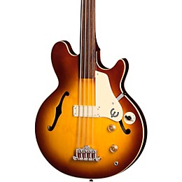 Epiphone Jack Casady Fretless Bass Aged Royal Tan