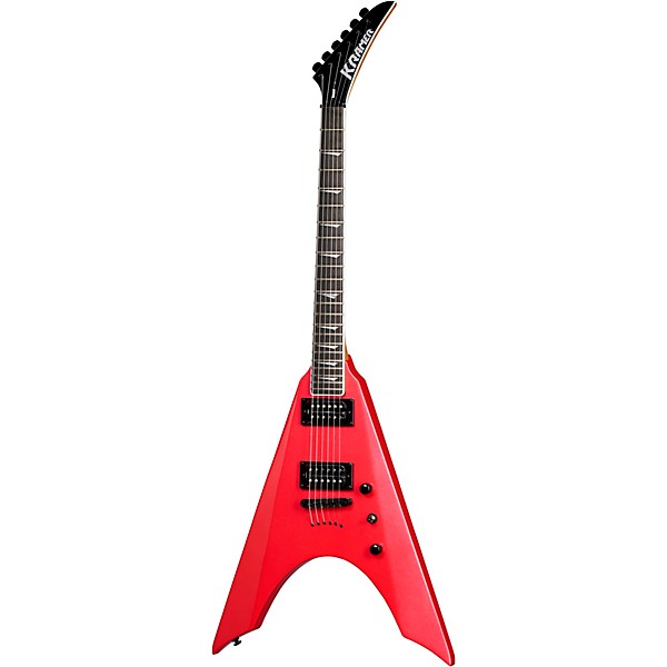 Kramer Nite-V Electric Guitar Crimson Red Metallic