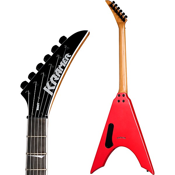 Kramer Nite-V Electric Guitar Crimson Red Metallic