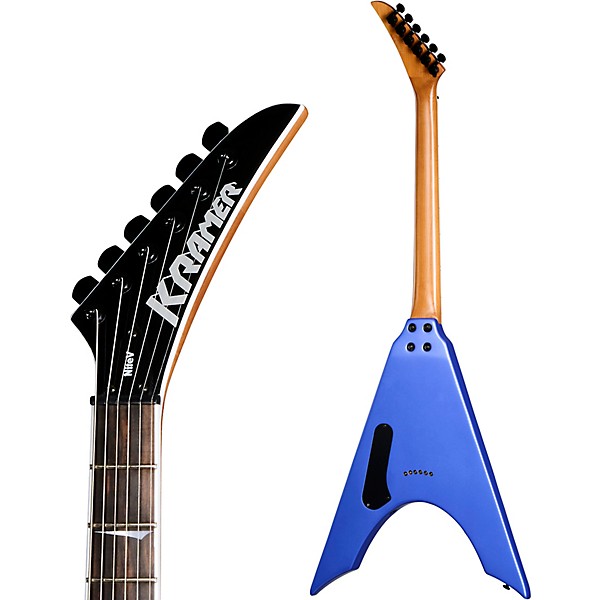 Kramer Nite-V Electric Guitar Royal Blue Metallic