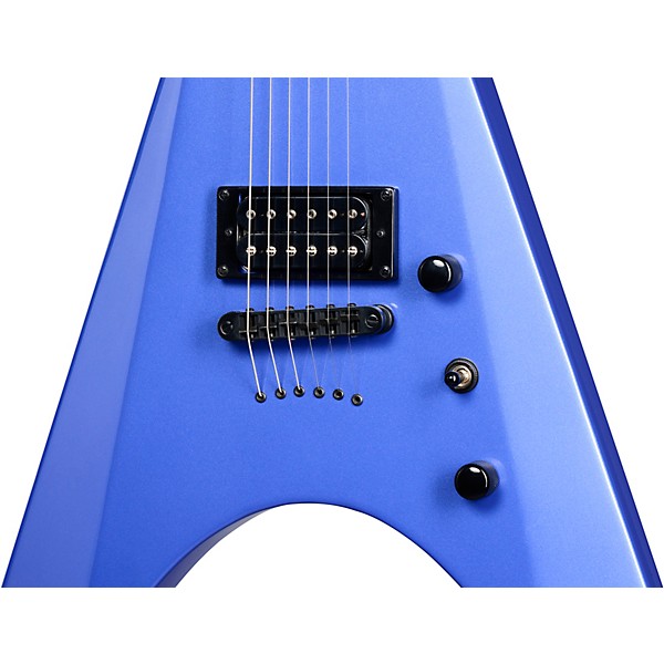 Kramer Nite-V Electric Guitar Royal Blue Metallic