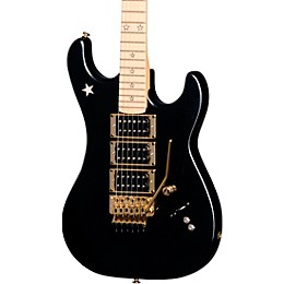 Open Box Kramer Jersey Star Electric Guitar Level 1 Black Pearl