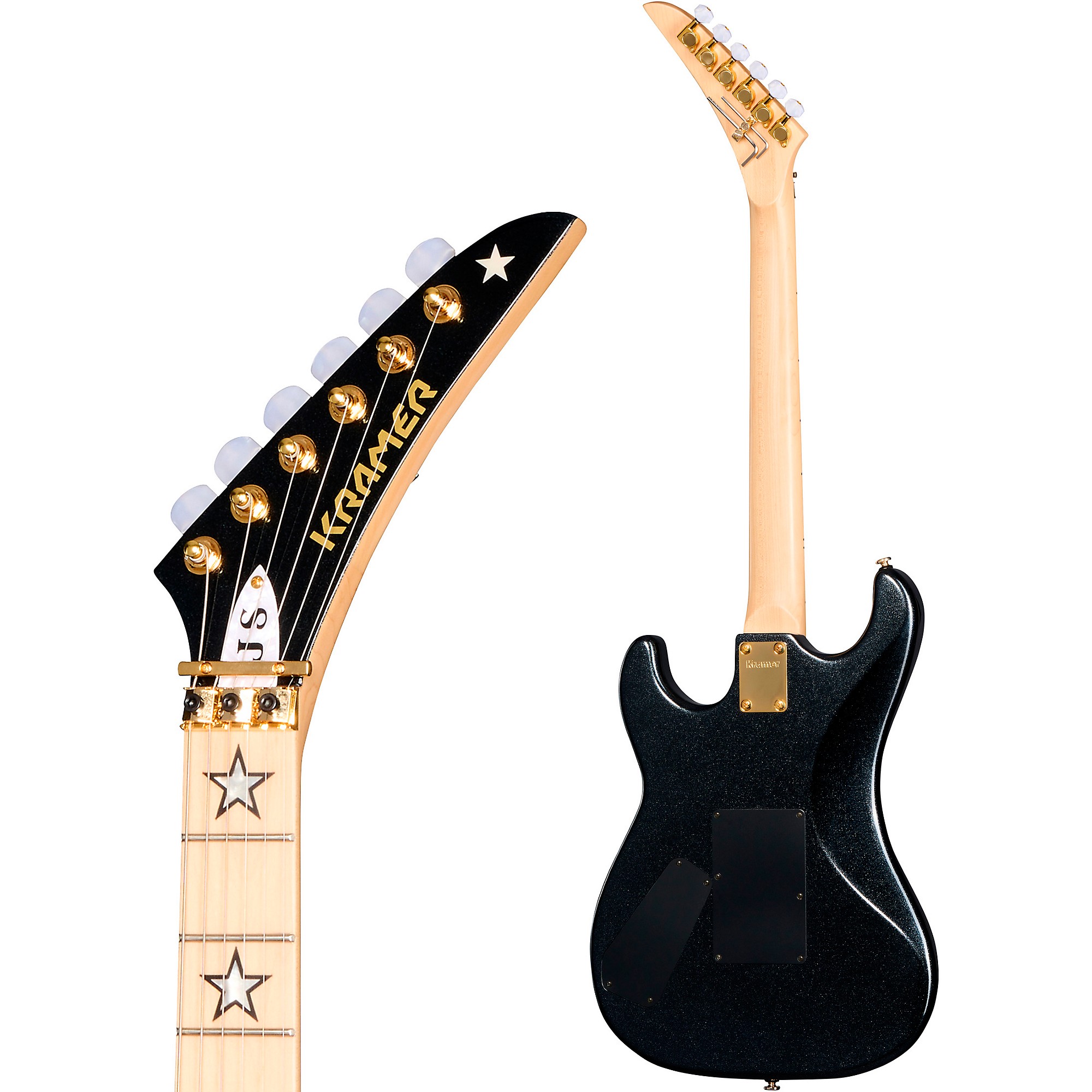 Kramer Jersey Star Electric Guitar Black Pearl | Guitar Center