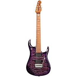 Ernie Ball Music Man JP15 7 String Electric Guitar Purple Nebula